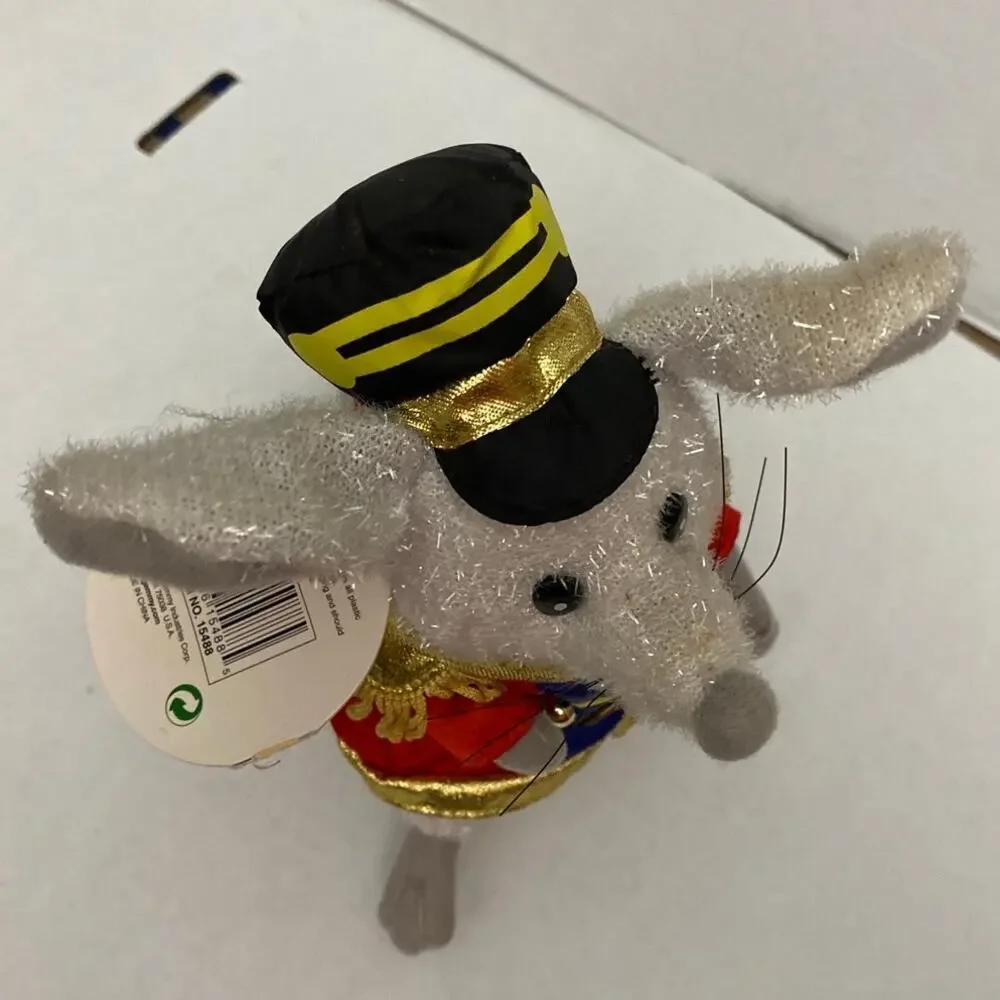 Vintage Gemmy Christmas Toy Soldier Singing and Dancing Mouse